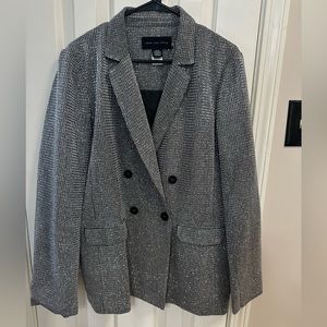 Oversized Shimmery Blazer